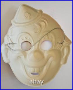 Collegeville Clown Vintage Mask and Costume for Kids (Size Medium)