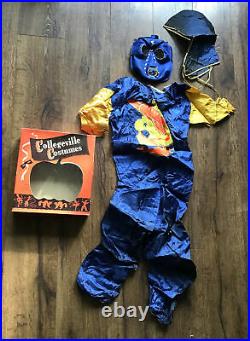 Collegeville Costumes #2100 Halloween Costume 1950s Space Man Astronaut IN BOX