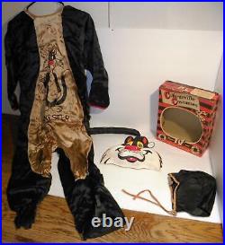 Collegeville Costumes Sylvester #2111 (LARGE) HALLOWEEN SUIT, CAP & MASK withBOX
