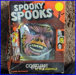 Collegeville Spooky Spooks Mummy Costume Large (12-14 yr) Multicolor Halloween