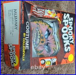 Collegeville Spooky Spooks Mummy Costume Large (12-14 yr) Multicolor Halloween