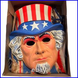 Collegeville Uncle Sam Costume Kids Large 12-14 Red White Blue Vintage 70s USA