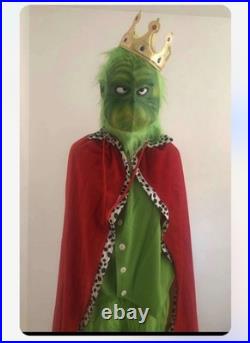 Complete Grinch Costume (6) pieces New! Unisize fits S/M/L