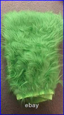Complete Grinch Costume (6) pieces New! Unisize fits S/M/L