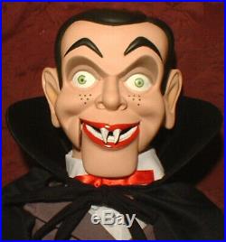 Count Dracula Vampire Slappy Ventriloquist doll puppet creepy dummy prop OOAK