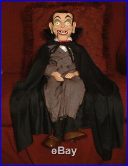 Count Dracula Vampire Slappy Ventriloquist doll puppet creepy dummy prop OOAK