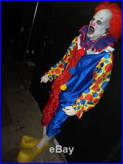 Creepy Collection Creepy Clown/ Professional Haunted House Prop Scary Clown