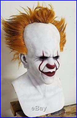 Custom 2017 IT Pennywise Premium Silicone Mask! Made by Shattered FX