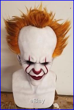 Custom 2017 IT Pennywise Premium Silicone Mask! Made by Shattered FX
