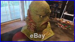 Custom Creature from the Black Lagoon mask signed Ricou Browning
