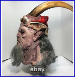 Custom Krampus Suit with Latex Mask Beast Legs and Hooves Halloween Costume