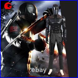 DFYM G. I. Joe Retaliation Cosplay Snake Eyes Costume Halloween Outfit Black Men
