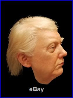 DONALD TRUMP Hyper Realistic Wearable spfx Silicone Mask USA President Halloween