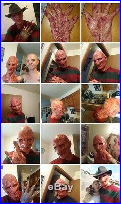 Darkride Freddy Krueger Part 4v2 Silicone Mask. And Sleeve