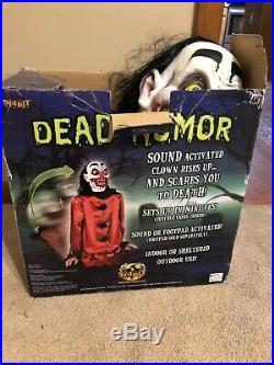 Dead Humor Spriit Halloween Animatronic Teeky Toys Gemmy Rare Htf Prop