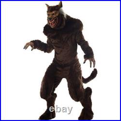 Deluxe Werewolf Men's Halloween Fancy-Dress Costume for Adult, Regular One Size
