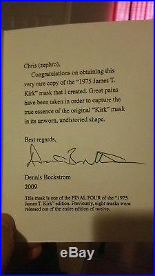 Dennis Beckstrom #1 Kirk myers mask