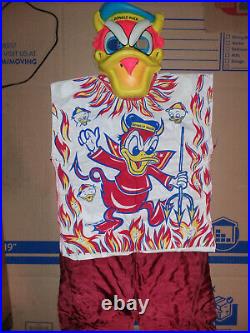 Devil Donald Duck vtg Disney Ben Cooper costume Halloween no Collegeville mickey
