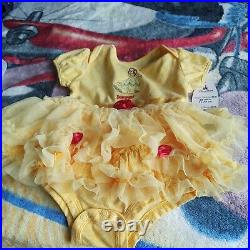 Disney Parks Bell dress Costume One Piece for Baby size 12 months beauty & beast