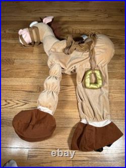 Disney Store Toy Story BULLSEYE Horse Ride in Plush Costume Size XS RARE Disney Store Toy Story BULLSEYE Horse Ride in Plush Costume Size XS RARE