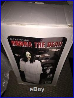 Donna The Dead Animatronic Bnib Very Rare Gemmy Spirit Hallowewn Prop