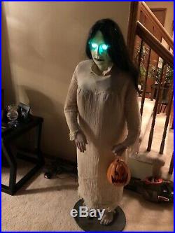 Donna The Dead Pumpkin Gemmy Lifesize Rare Htf Spirit Halloween Horror