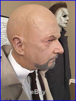 Dr. Loomis Mask with glass eyes and accurate clothing Halloween Michael Myers