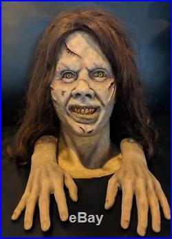 Dr Phil Nichols Reagan The Exorcist Monster Mask and Hands Linda Blair Halloween