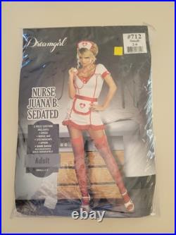 Dreamgirl Women Red Small 2 6 Nurse Juana B Sedated Costume sweetheart