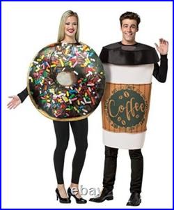 Dunk It Coffee 2 Go Cup and the Get Real Chocolate Donut 2 Pack Halloween
