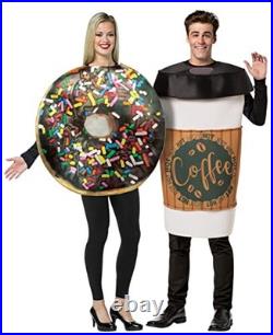 Dunk It Coffee 2 Go Cup and the Get Real Chocolate Donut 2 Pack Halloween