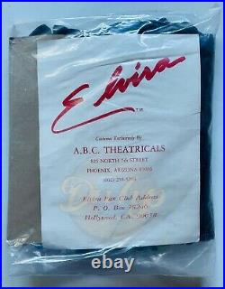 ELVIRA HALLOWEEN COSTUME Fan Club Exclusive 1990s ABC Theater Vintage Hong Kong