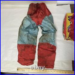 Early Vtg Superman Official Costume By Ben Cooper Medium (8-10) Size Halloween