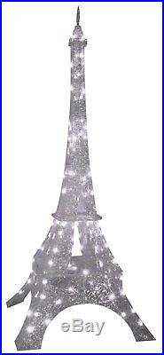 Eiffel Tower 7 Ft Sparkle Crystal Splendor Prop Gemmy Christmas Yard Decoration