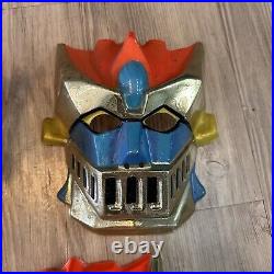 Eight Vintage 70's Ben Cooper SHOGUN WARRIORS GREAT MAZINGA Halloween Masks NEW