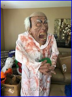 Evil Scientist Rare Htf Gemmy Halloween Spirit Halloween Morbid Creepy