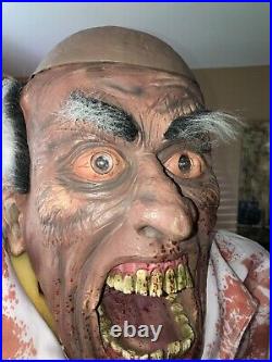 Evil Scientist Rare Htf Gemmy Halloween Spirit Halloween Morbid Creepy
