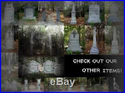 Evil Soul Studios Gravely Cemetery Entrance Columns Halloween Prop Yard Decor