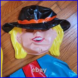 Extremely Rare Wildfire Vintage Halloween Costume Ben Cooper Cowgirl