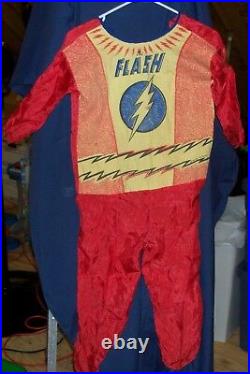 FLASH Halloween Costume & MASK RARE 1960's Ben Cooper