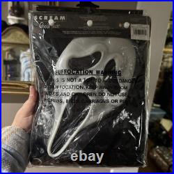 FUN WORLD EASTER UNLIMITED Scream Ghost Face ADULT Costume Vintage Rare