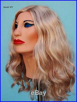 Female Mask Lilli SPT Latex Cosplay Masks! With Wig