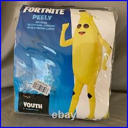 Fortnite Peely Costume Size Youth XL 14 16 Spirit Halloween 2024 01544022