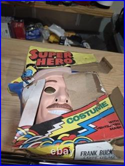 Frank Buck Vintage TV Safari Adventurer Ben Cooper Vinyl Kids Halloween Costume