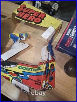 Frank Buck Vintage TV Safari Adventurer Ben Cooper Vinyl Kids Halloween Costume