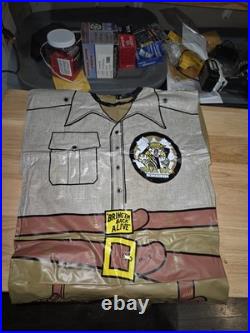 Frank Buck Vintage TV Safari Adventurer Ben Cooper Vinyl Kids Halloween Costume