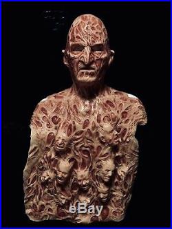 Freddy Inferno Part 4 2.0 Silicone Krueger Mask, Chest Of Souls And Hand by WFX