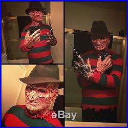 Freddy Krueger Darkride Part 4 V2 Silicone Mask And Hand