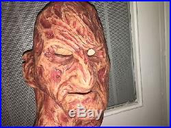 Freddy Krueger Darkride Part 4 V2 Silicone Mask And Hand