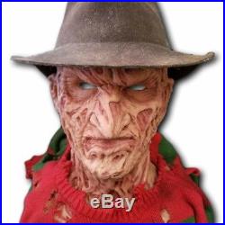 Freddy Krueger Part 4 Hyper Realistic spfx Silicone Mask Nightmare Halloween